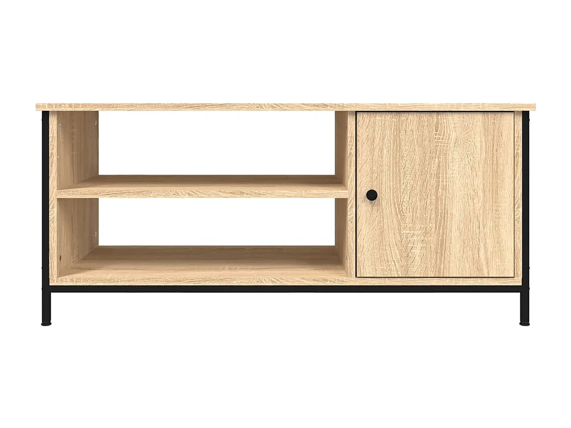 Einar  Meuble TV chêne sonoma 100x40x45 cm bois d'ingénierie
