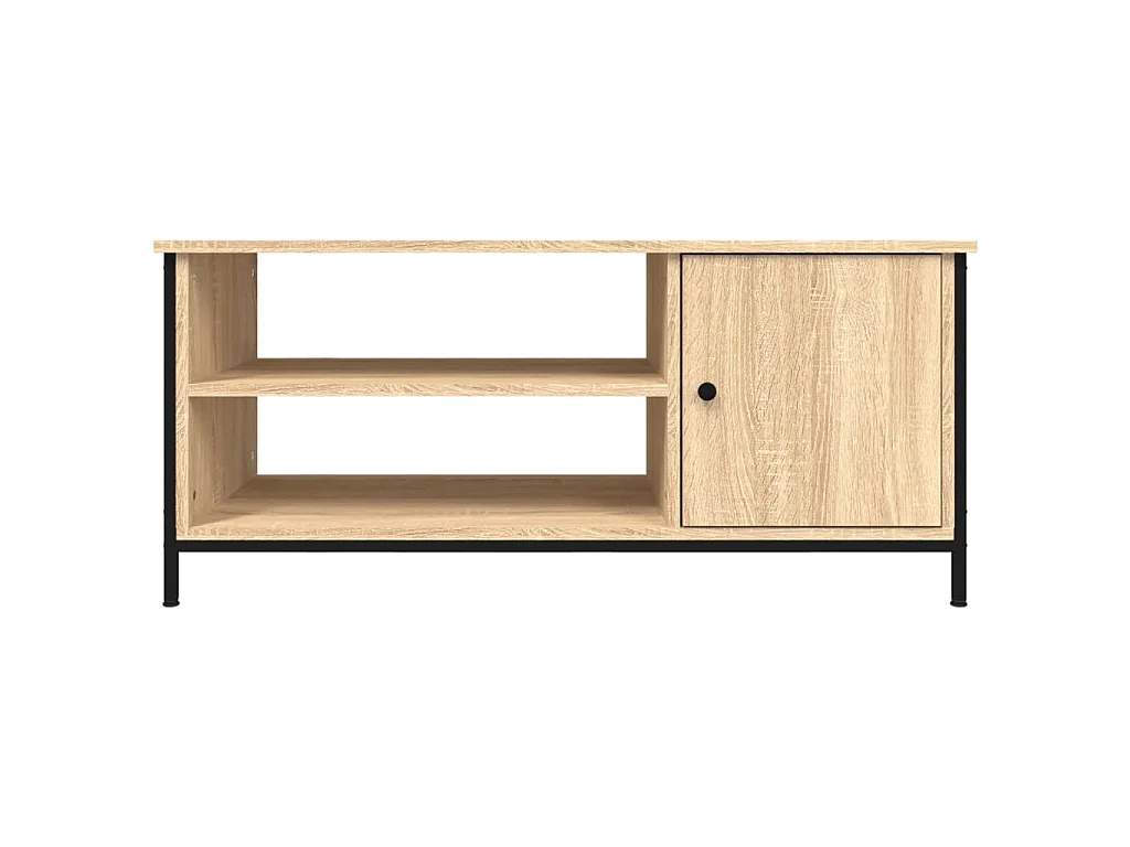 Einar  Meuble TV chêne sonoma 100x40x45 cm bois d'ingénierie