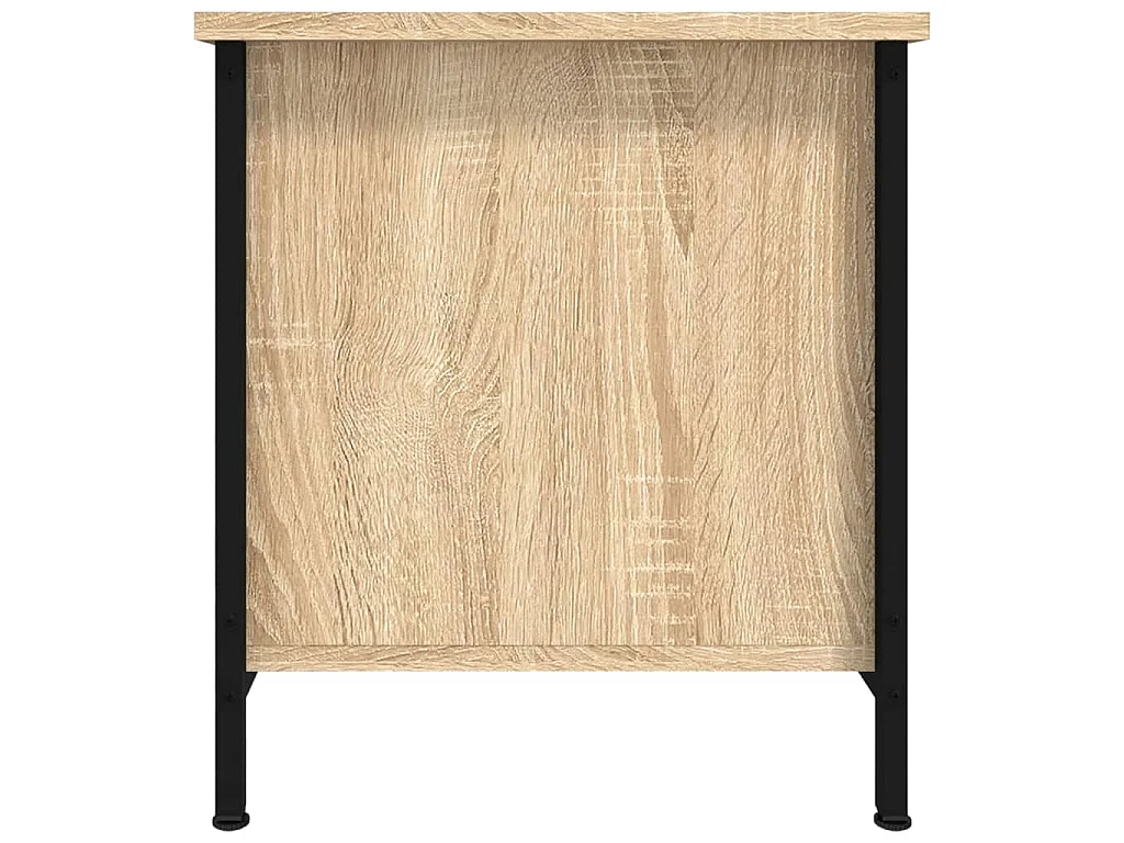 Einar  Meuble TV chêne sonoma 100x40x45 cm bois d'ingénierie