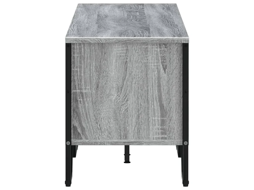 Zylar  Meuble TV sonoma gris 180x34x41 cm bois d'ingénierie