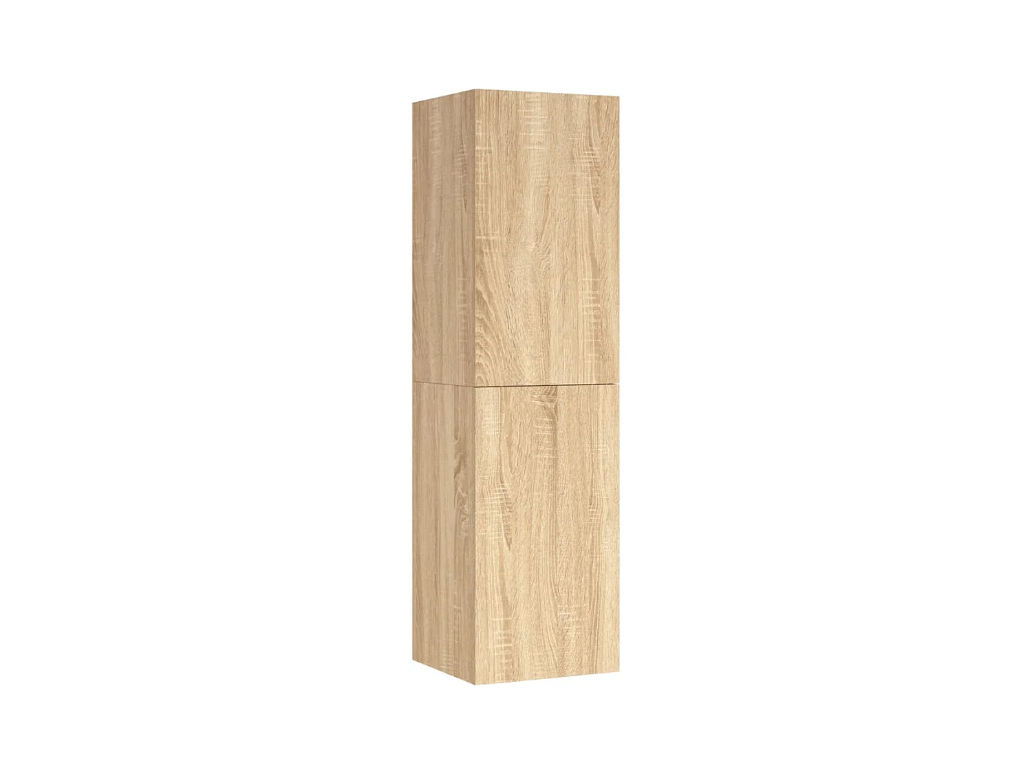 Hoeselt  Tv-meubel 30,5x30x110 cm bewerkt hout sonoma eikenkleurig