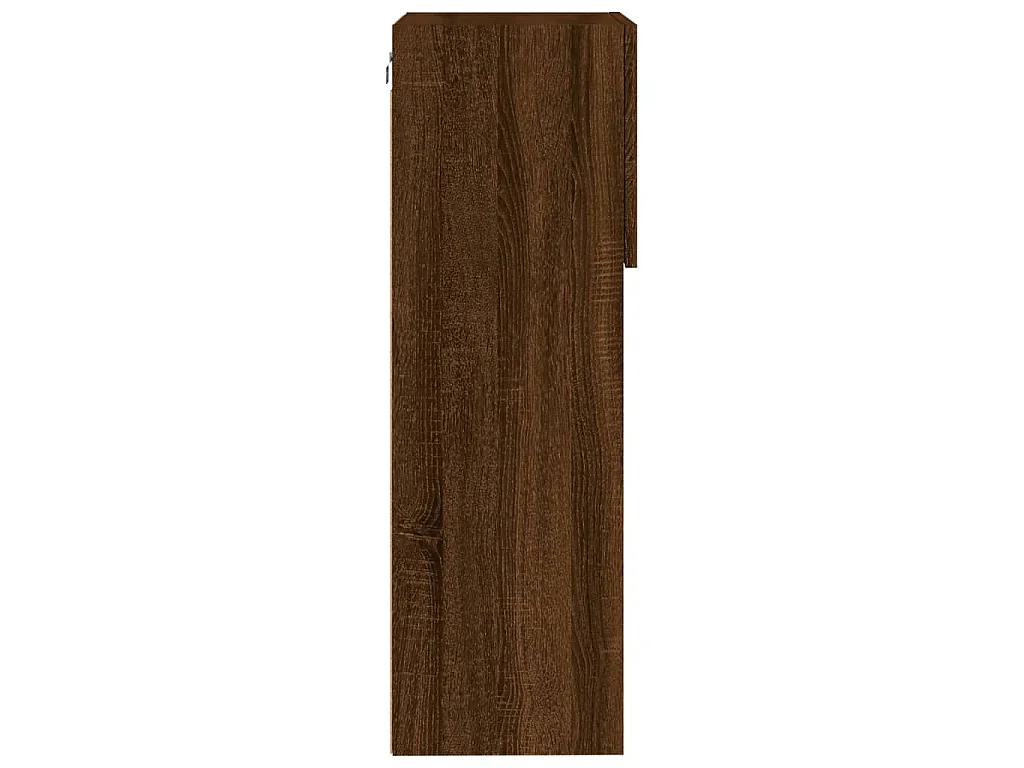 Almar  Tv-meubel met LED-verlichting 40,5x30x90 cm bruin eikenkleur