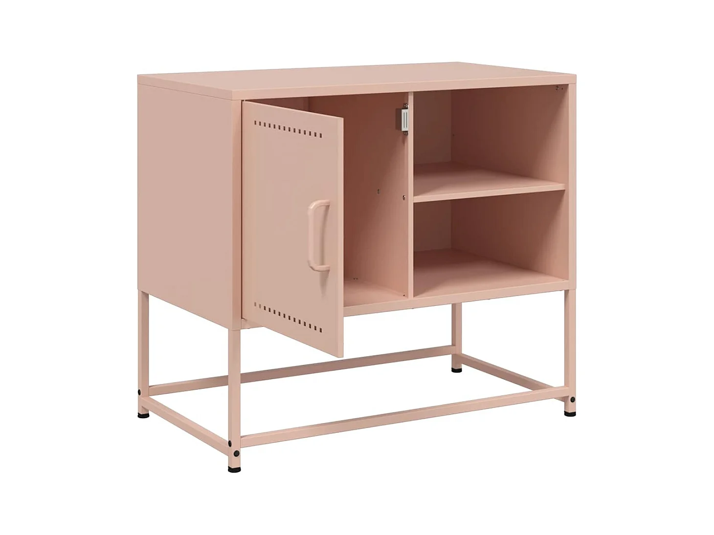 Hampden  Tv-meubel 68x39x60,5 cm staal roze