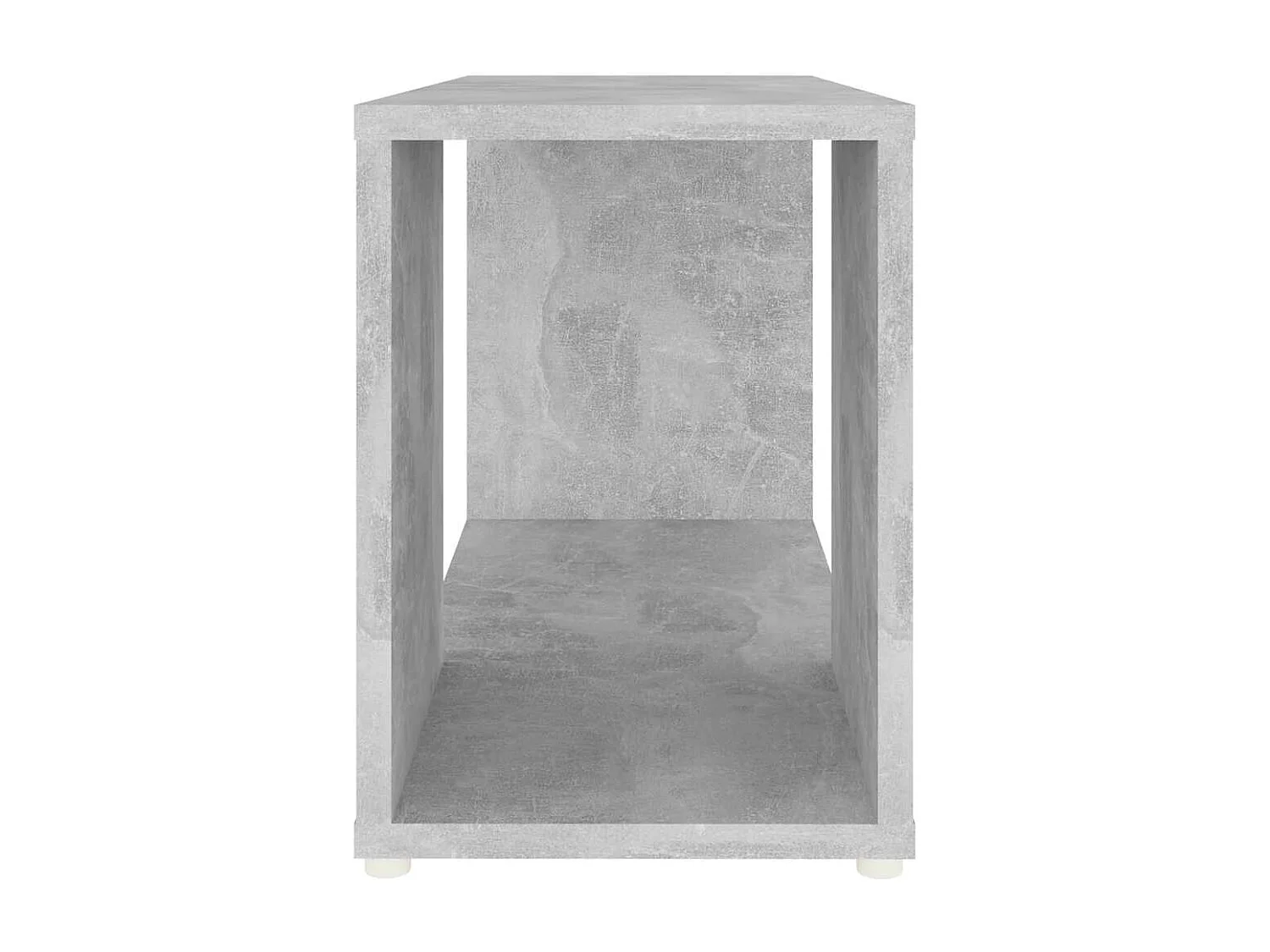 Norman  Meuble TV Gris béton 60x24x32 cm Bois d'ingénierie