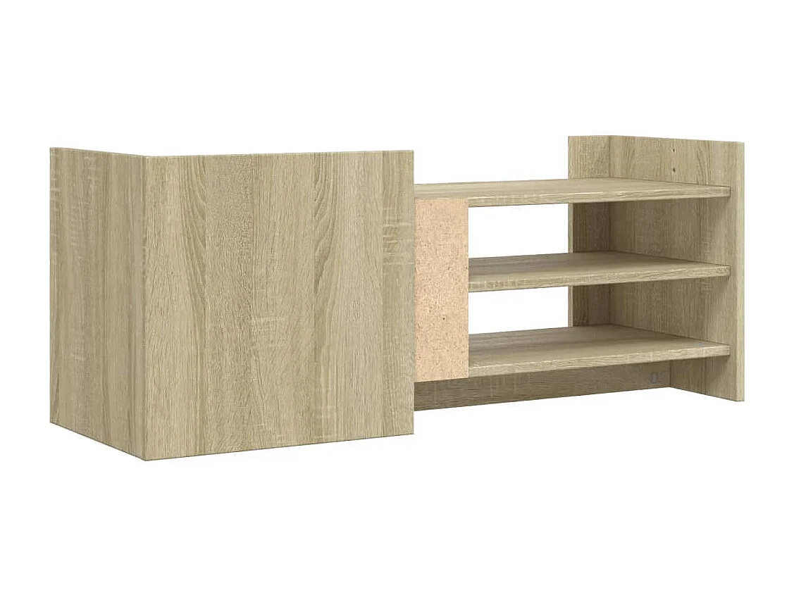Nando  Meuble TV Chêne sonoma 100x35x40 cm Bois d'ingénierie