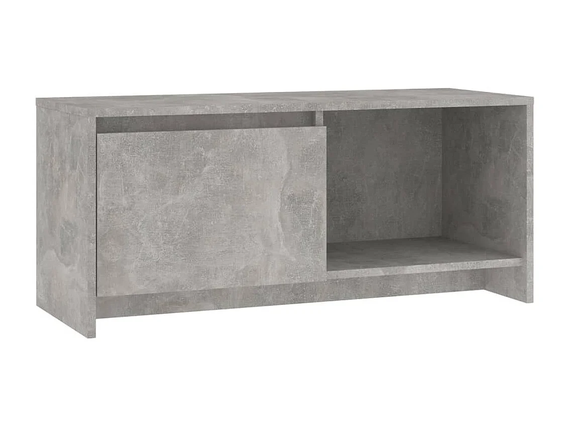 Bay Village  Tv-meubel 90x35x40 cm bewerkt hout betongrijs