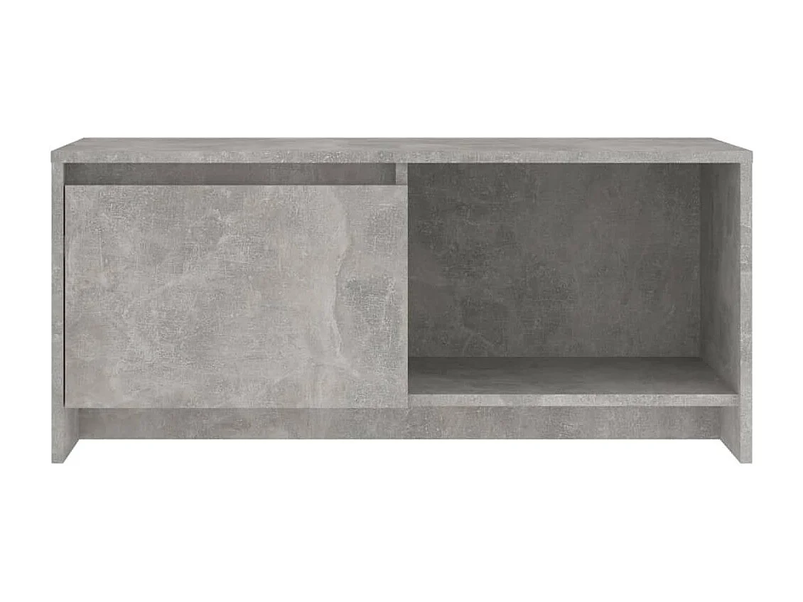 Bay Village  Tv-meubel 90x35x40 cm bewerkt hout betongrijs