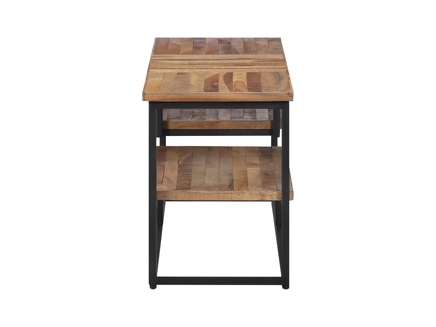 Garden Furniture -  Meuble TV 110x30x39 cm teck massif récupéré