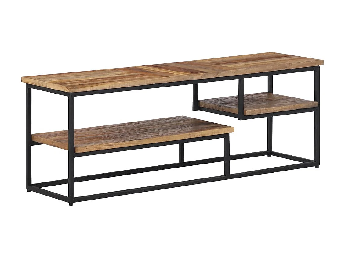 Garden Furniture -  Meuble TV 110x30x39 cm teck massif récupéré