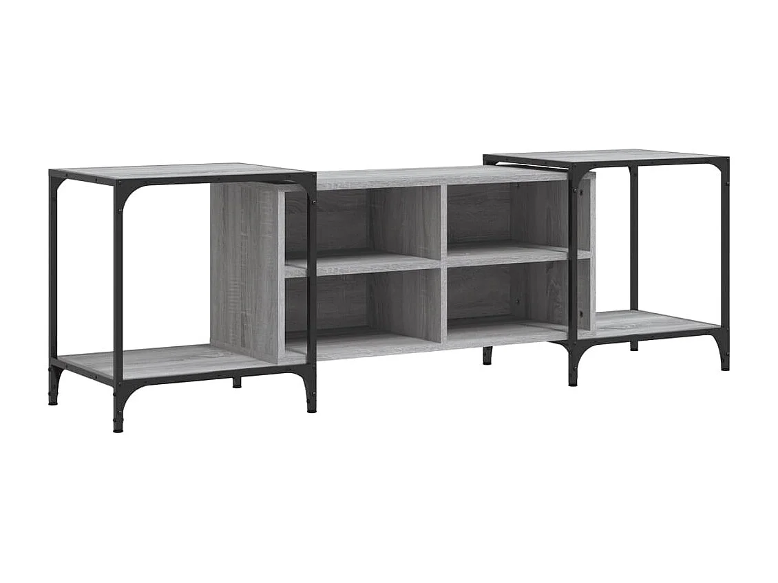 Celorna  Meuble TV sonoma gris 153x37x50 cm bois d'ingénierie