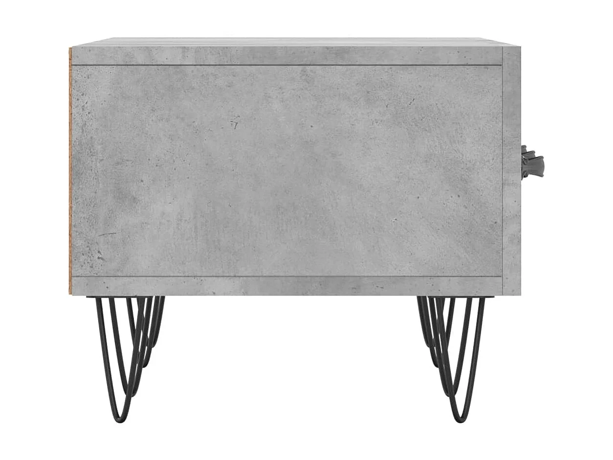 Eilve  Tv-meubel 150x36x30 cm bewerkt hout betongrijs