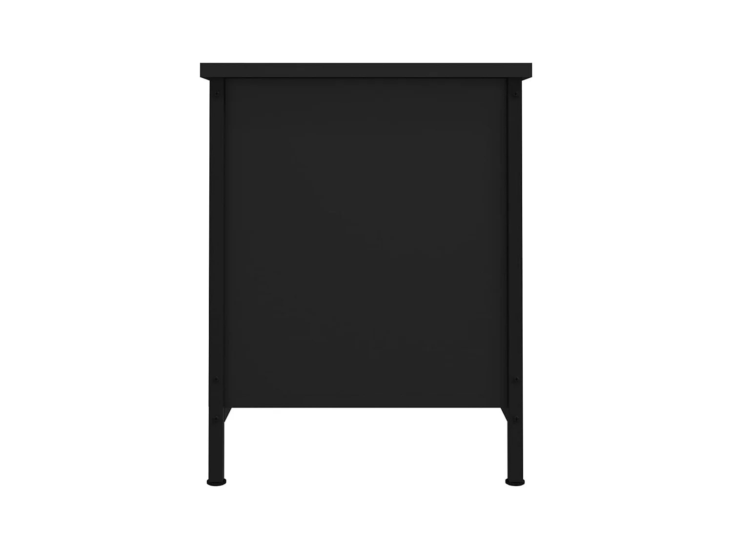 Ballyknockan  Mueble de TV con puertas madera contrachapada 60x35x45 cm