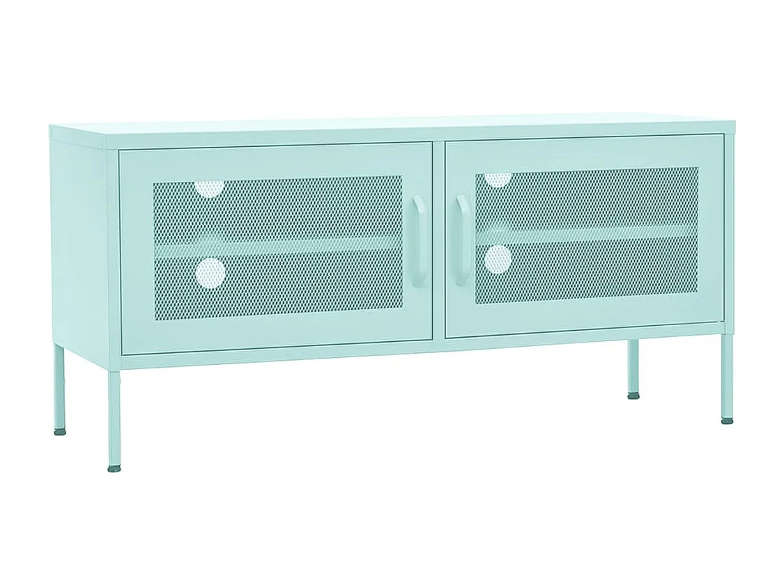 Jennica  Tv-meubel 105x35x50 cm staal mintkleurig
