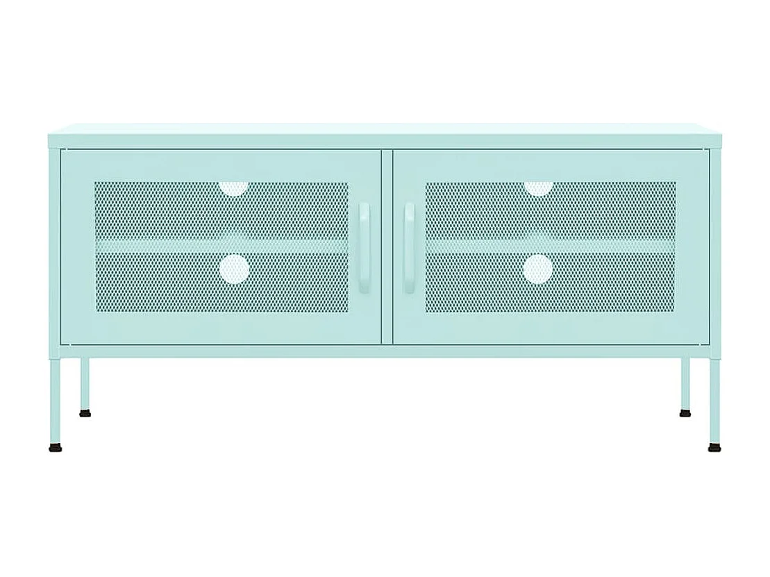 Jennica  Tv-meubel 105x35x50 cm staal mintkleurig