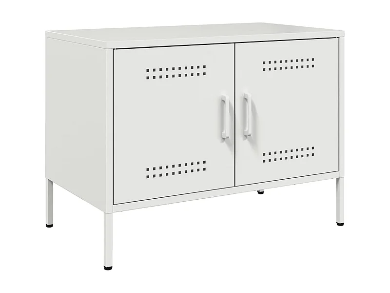 Raena  Tv-meubel 68x39x50,5 cm staal wit