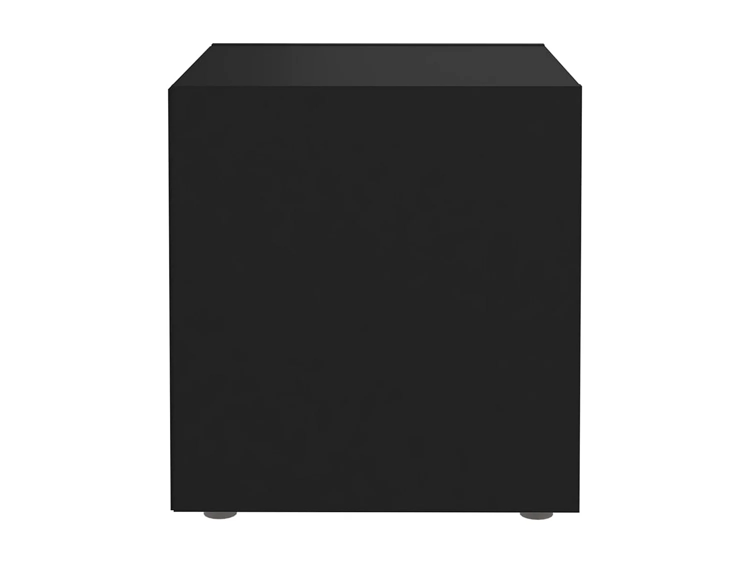 Cape Canaveral  Meubles TV 4 pcs noir 37x35x37 cm bois d’ingénierie