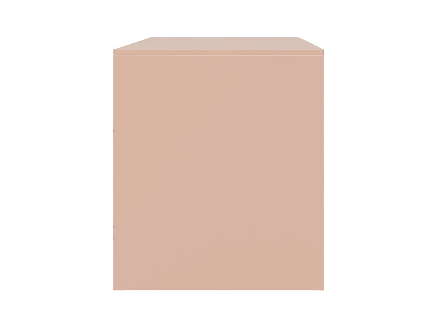 Amelie  Meuble TV rose 67x39x44 cm acier