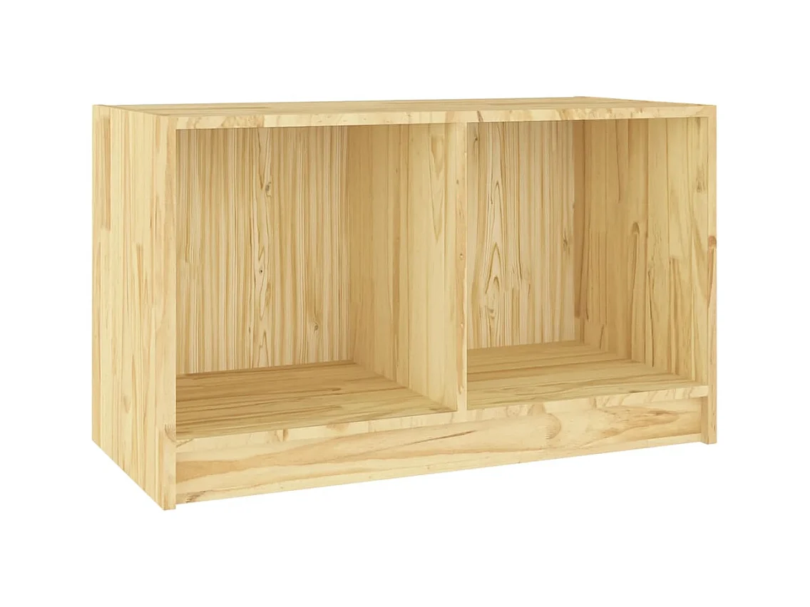 White Hall  Tv-meubel 70x33x42 cm massief grenenhout
