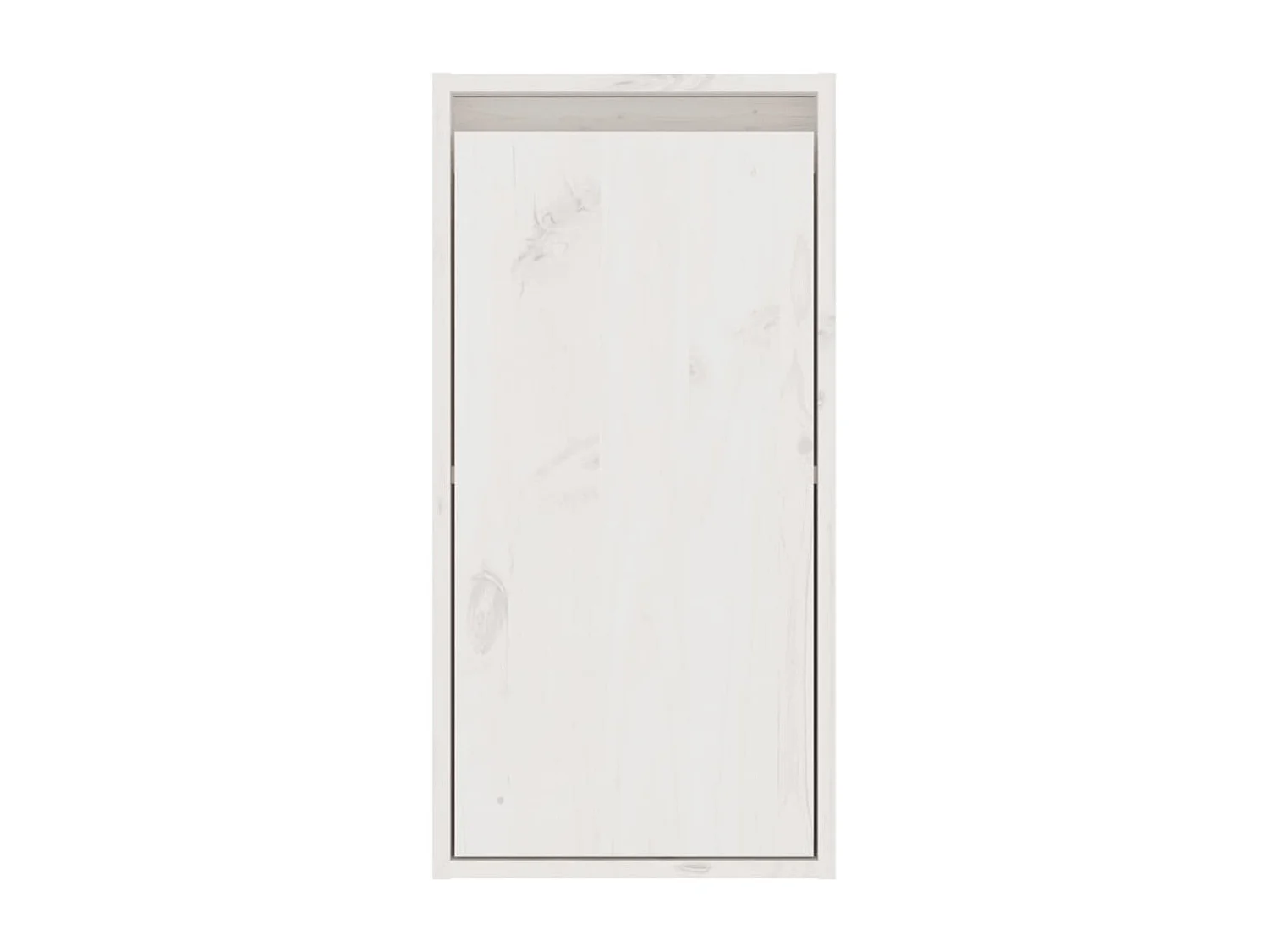 Milorn  Meubles TV 6 pcs Blanc Bois massif de pin