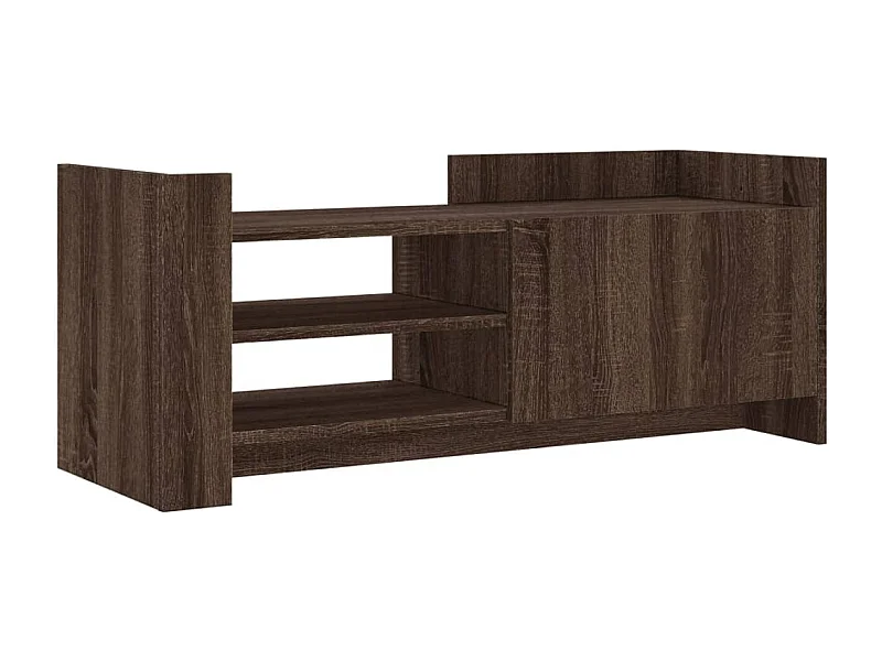 Nando  Meuble TV Chêne marron 100x35x40 cm Bois d'ingénierie