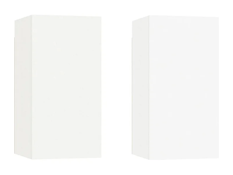 Hoeselt  Tv-meubelen 2 st 30,5x30x60 cm bewerkt hout wit