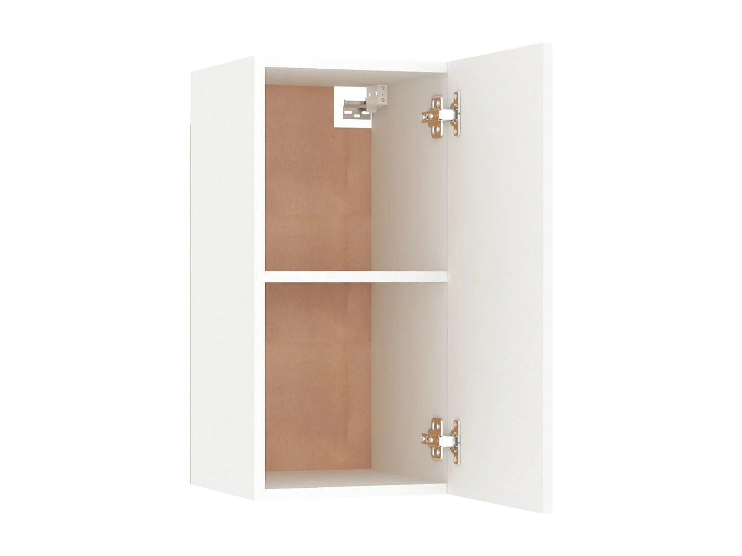 Hoeselt  Muebles para TV 2 uds madera contrachapada blanco 30,5x30x60 cm