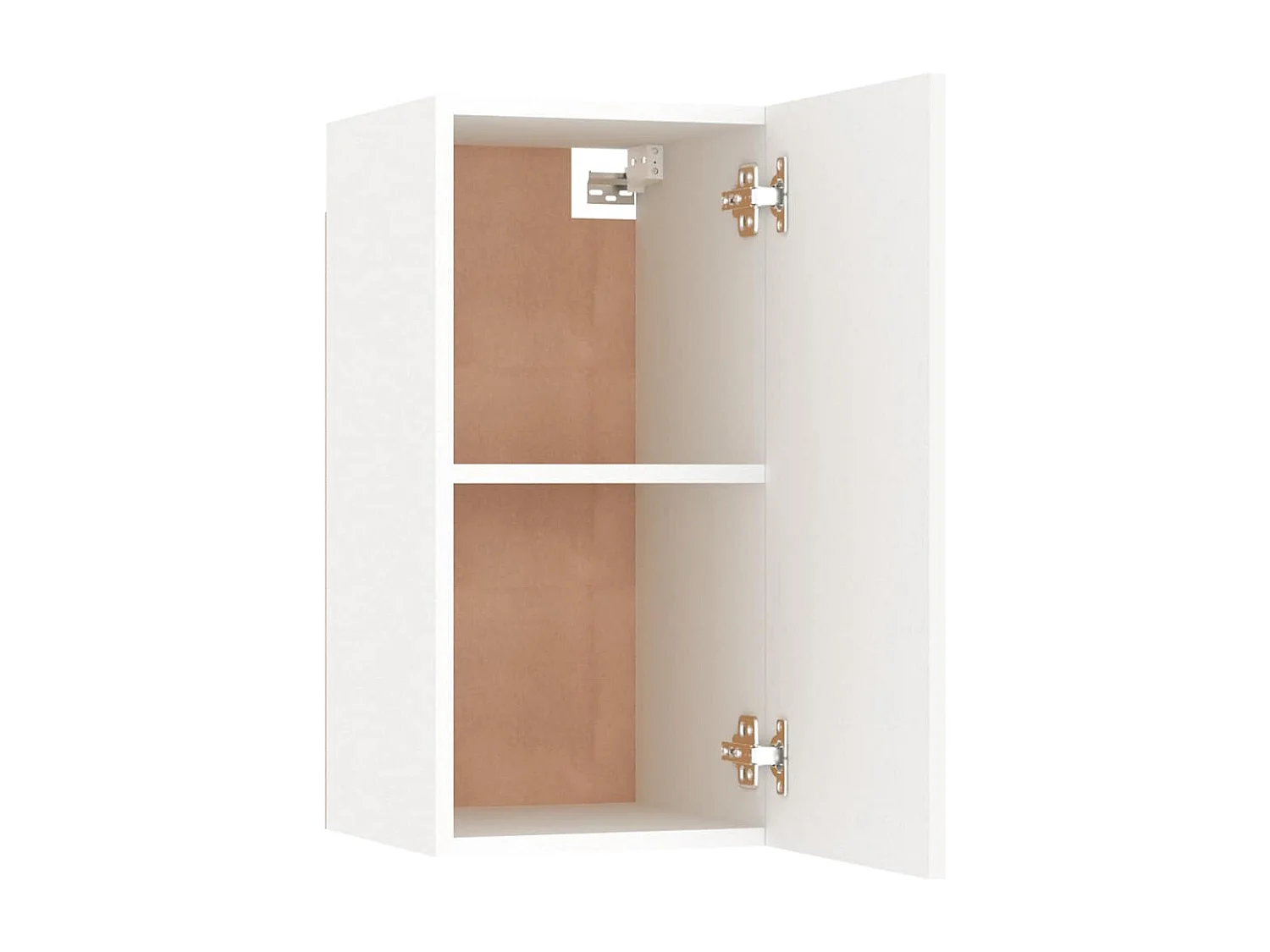 Hoeselt  Muebles para TV 2 uds madera contrachapada blanco 30,5x30x60 cm