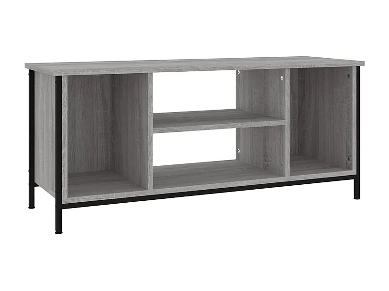 Ypel  Meuble TV sonoma gris 102x35x45 cm bois d'ingénierie