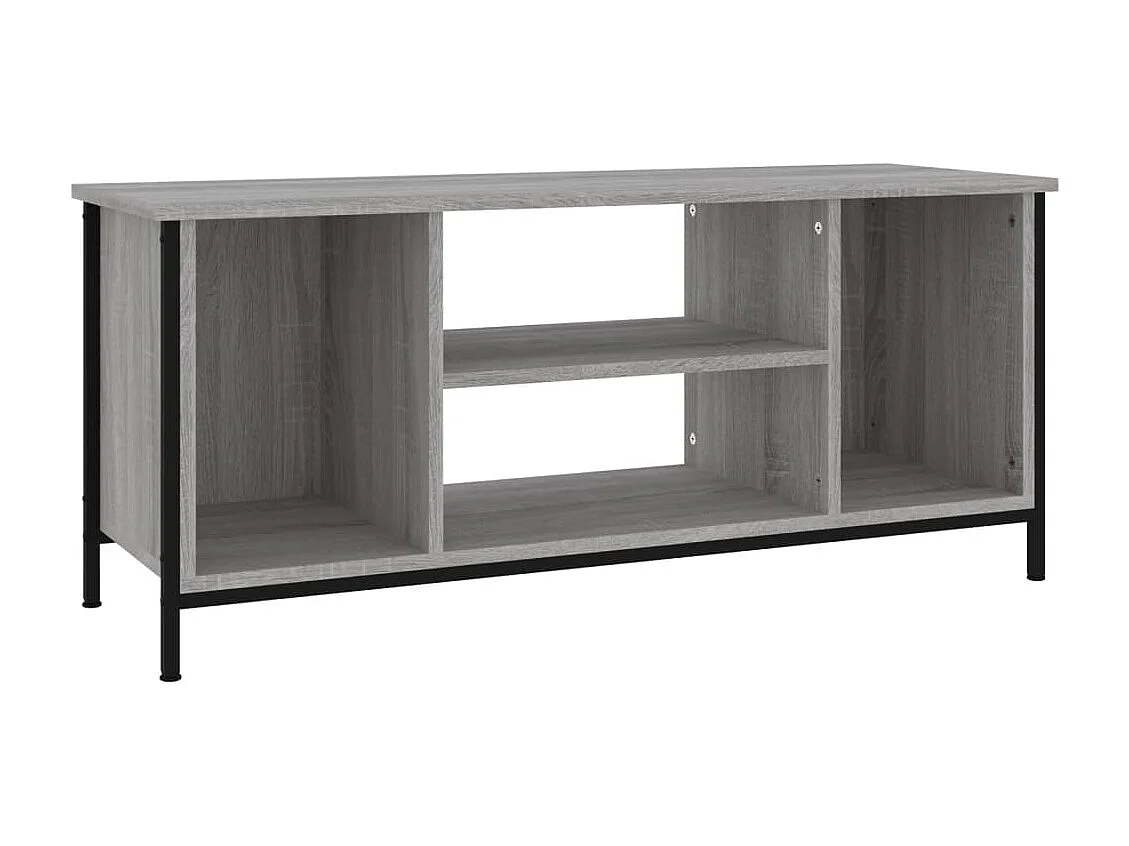 Ypel  Mueble para TV madera contrachapada gris Sonoma 102x35x45 cm