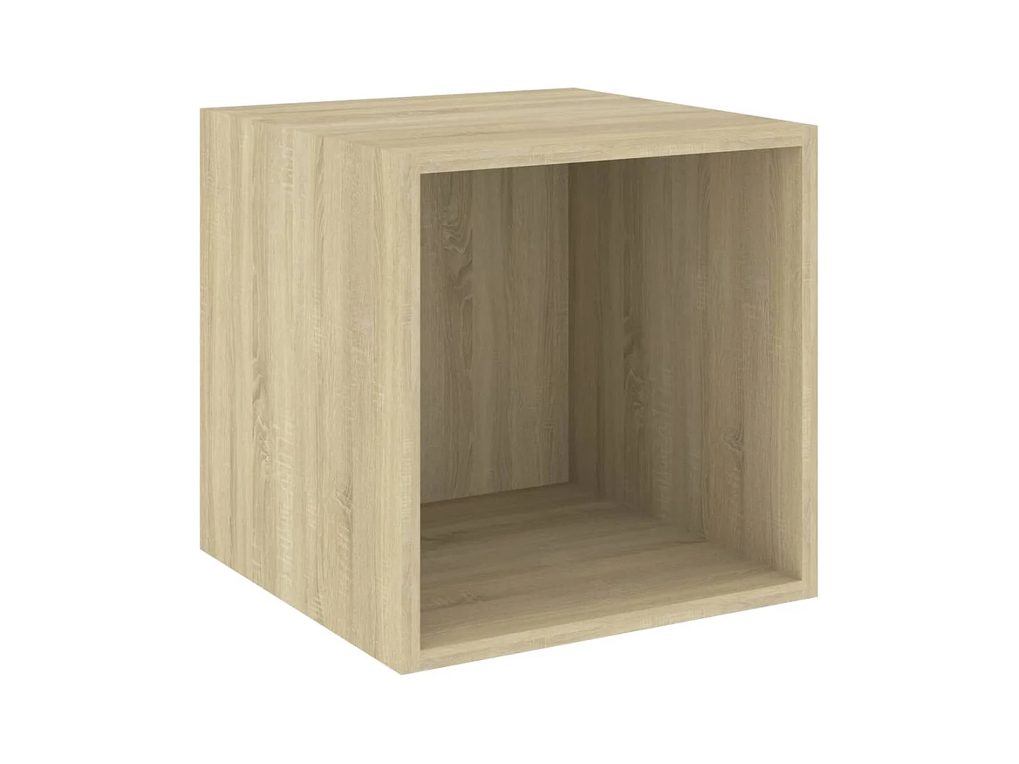 Qendral  Ensemble de meubles TV 4 pcs Chêne sonoma Bois d'ingénierie