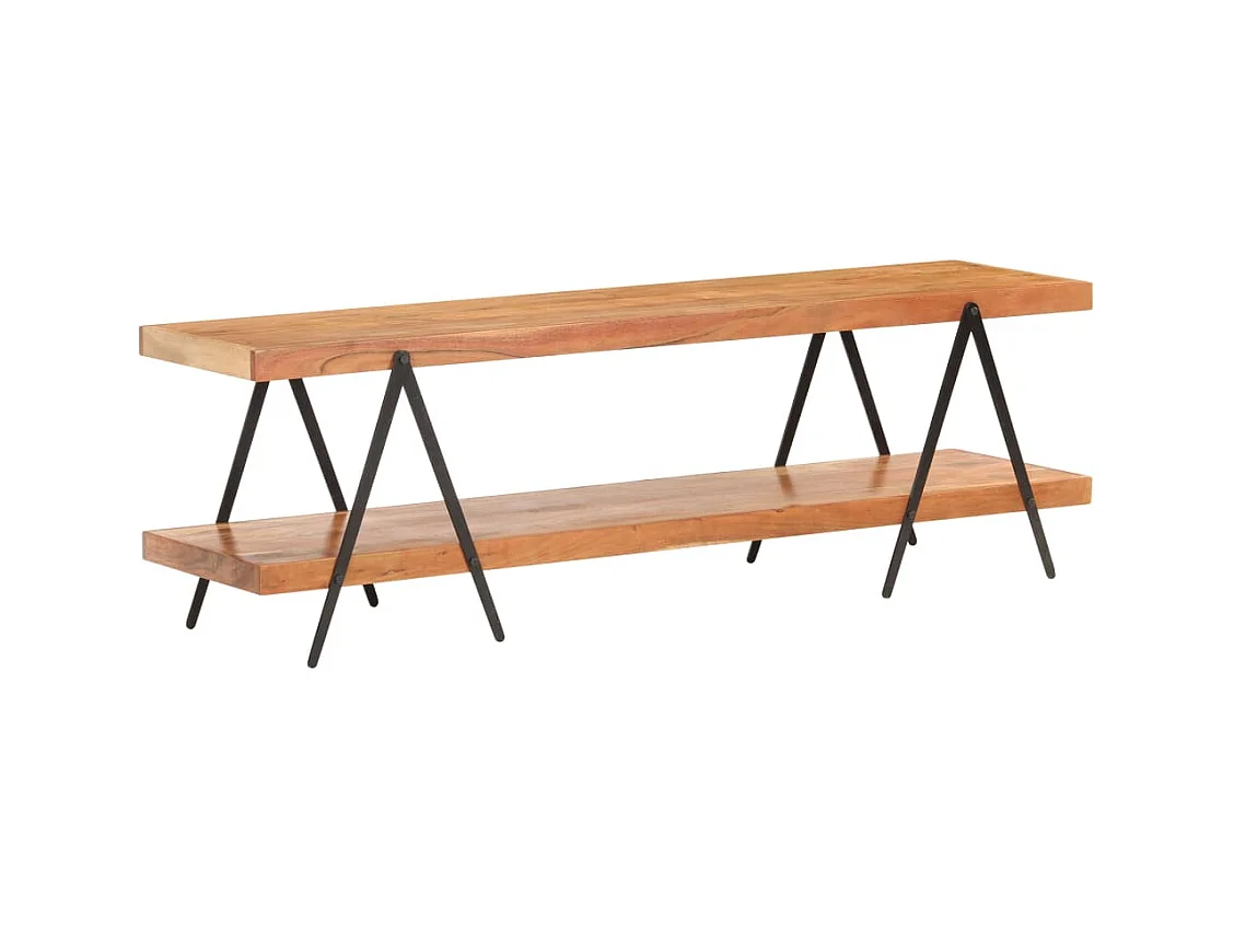 Ronir  Tv-meubel 160x40x50 cm massief acaciahout