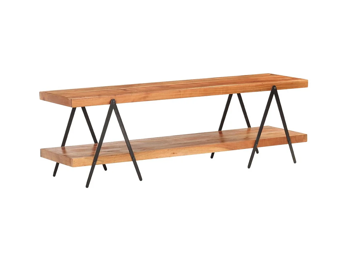 Ronir  Tv-meubel 160x40x50 cm massief acaciahout