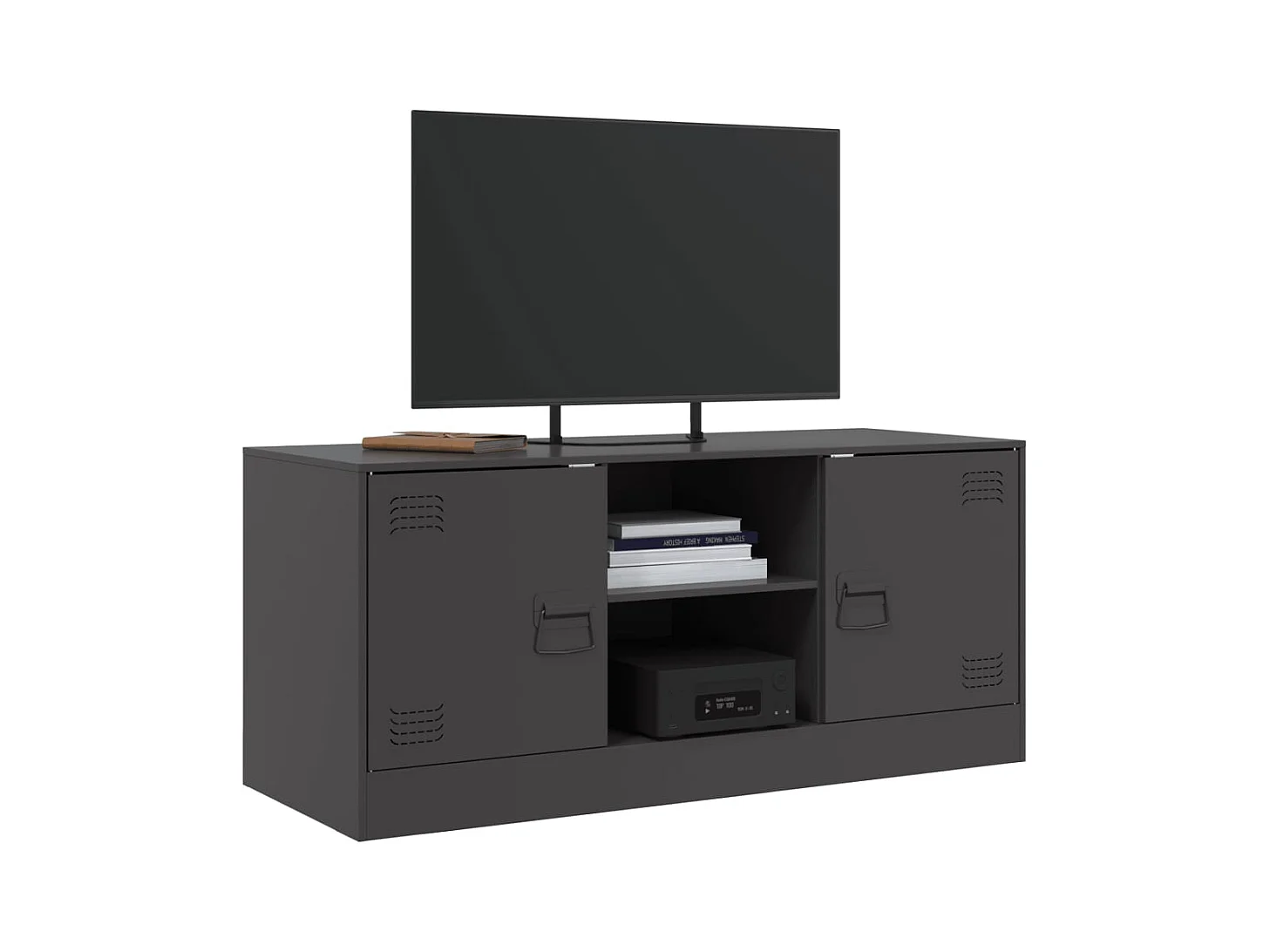 Jean-Claude  Tv-meubel 99x39x44 cm staal zwart