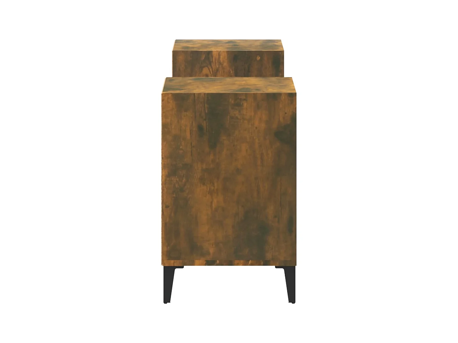 Blakely  Meuble TV Chêne fumé 160x35x55 cm Bois d'ingénierie
