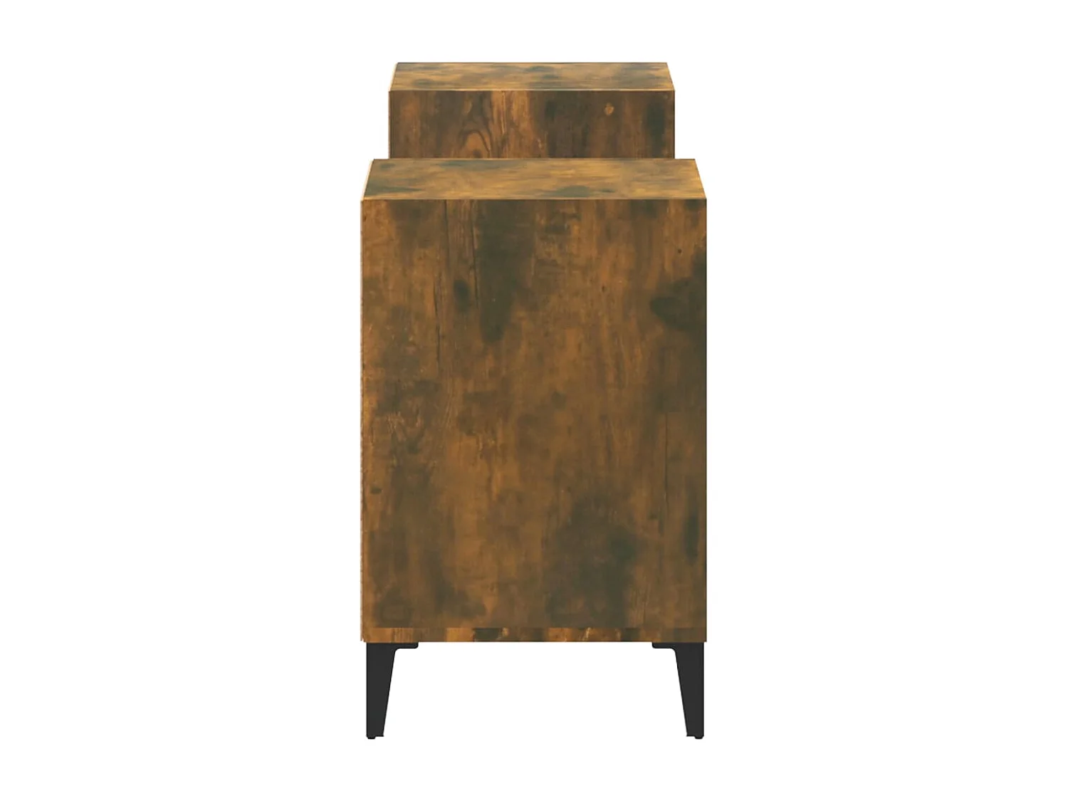 Blakely  Meuble TV Chêne fumé 160x35x55 cm Bois d'ingénierie