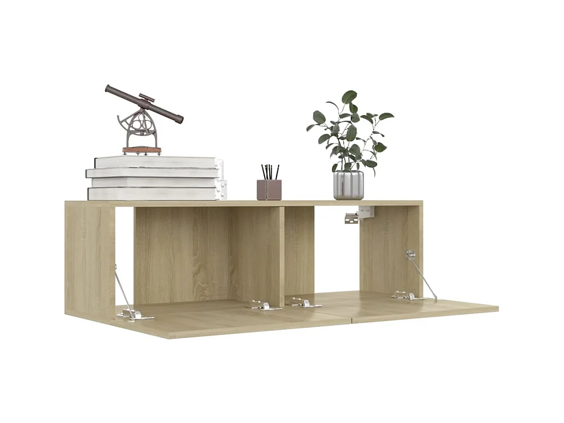 Beltsville  Ensemble de meubles TV 8 pcs Chêne sonoma Bois d'ingénierie