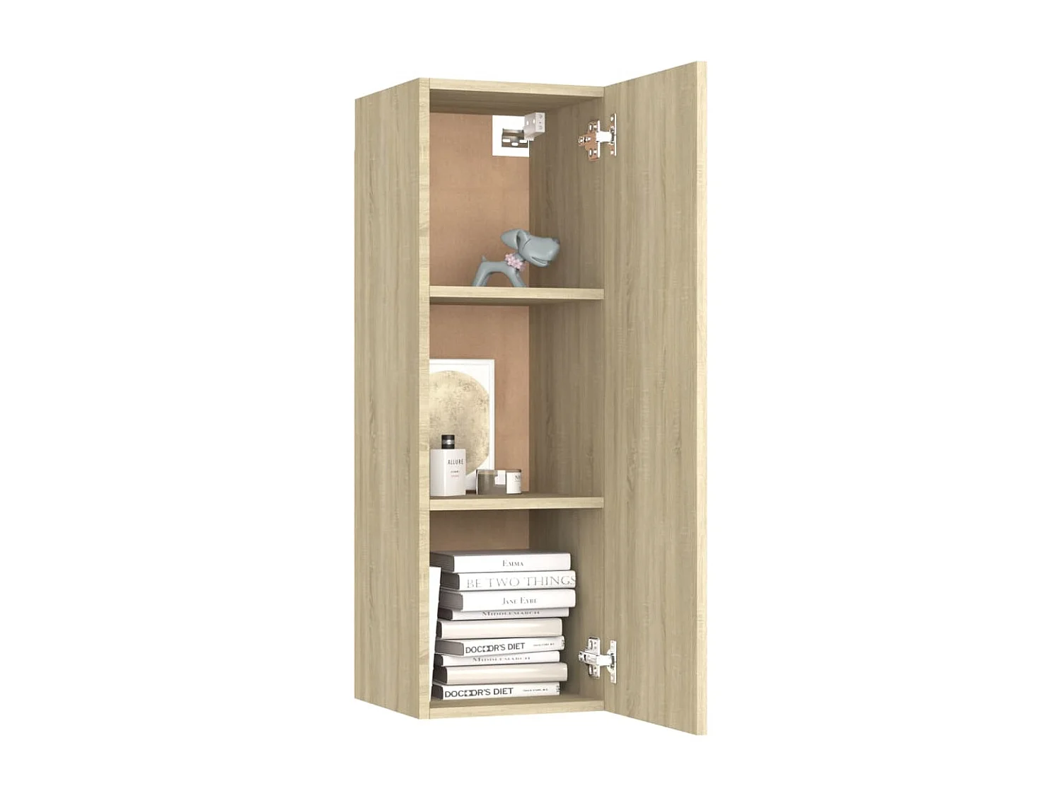 Beltsville  Set de muebles salón TV 8 pzas madera ingeniería roble Sonoma