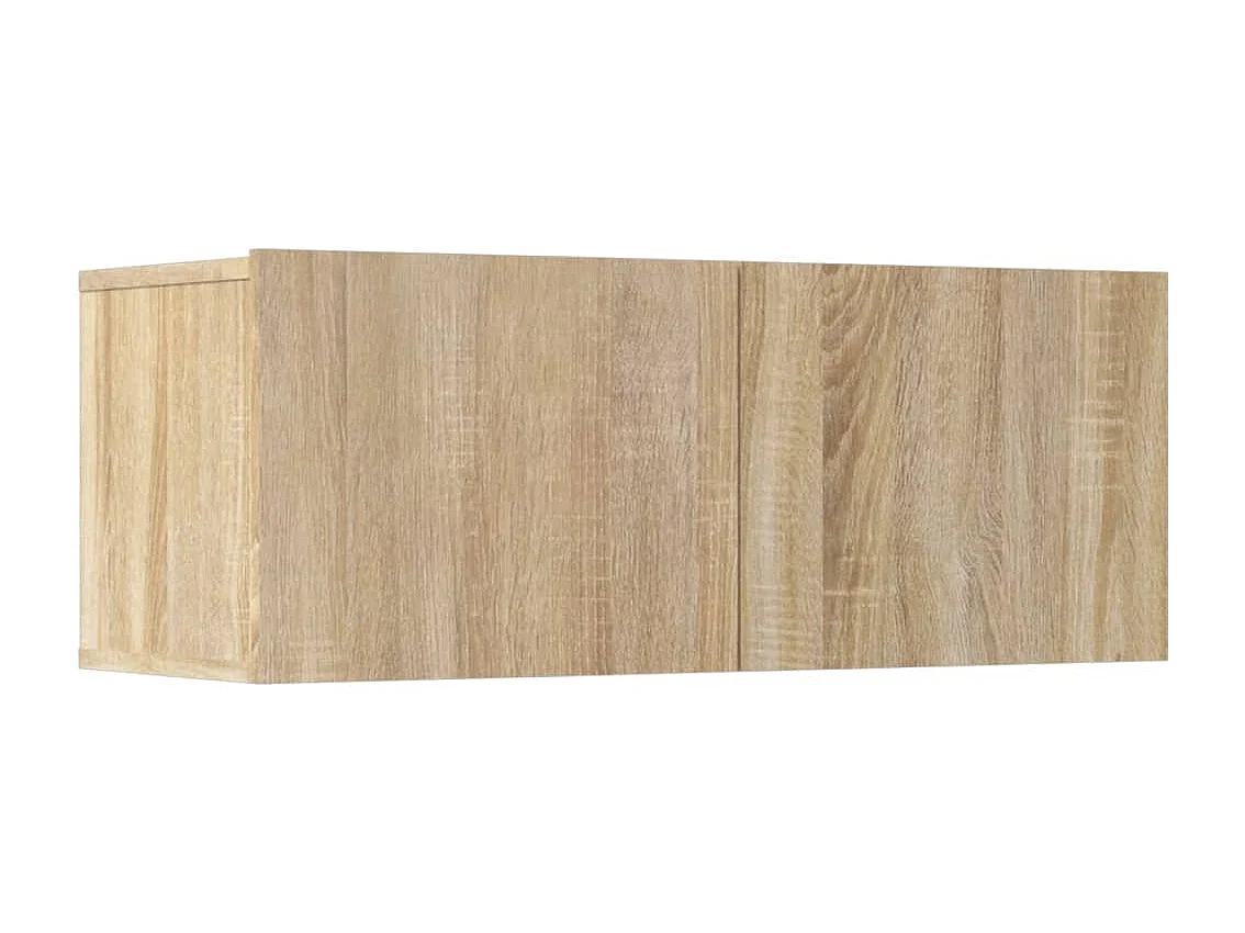 Garden Furniture -  5-delige Tv-meubelset bewerkt hout sonoma eikenkleurig