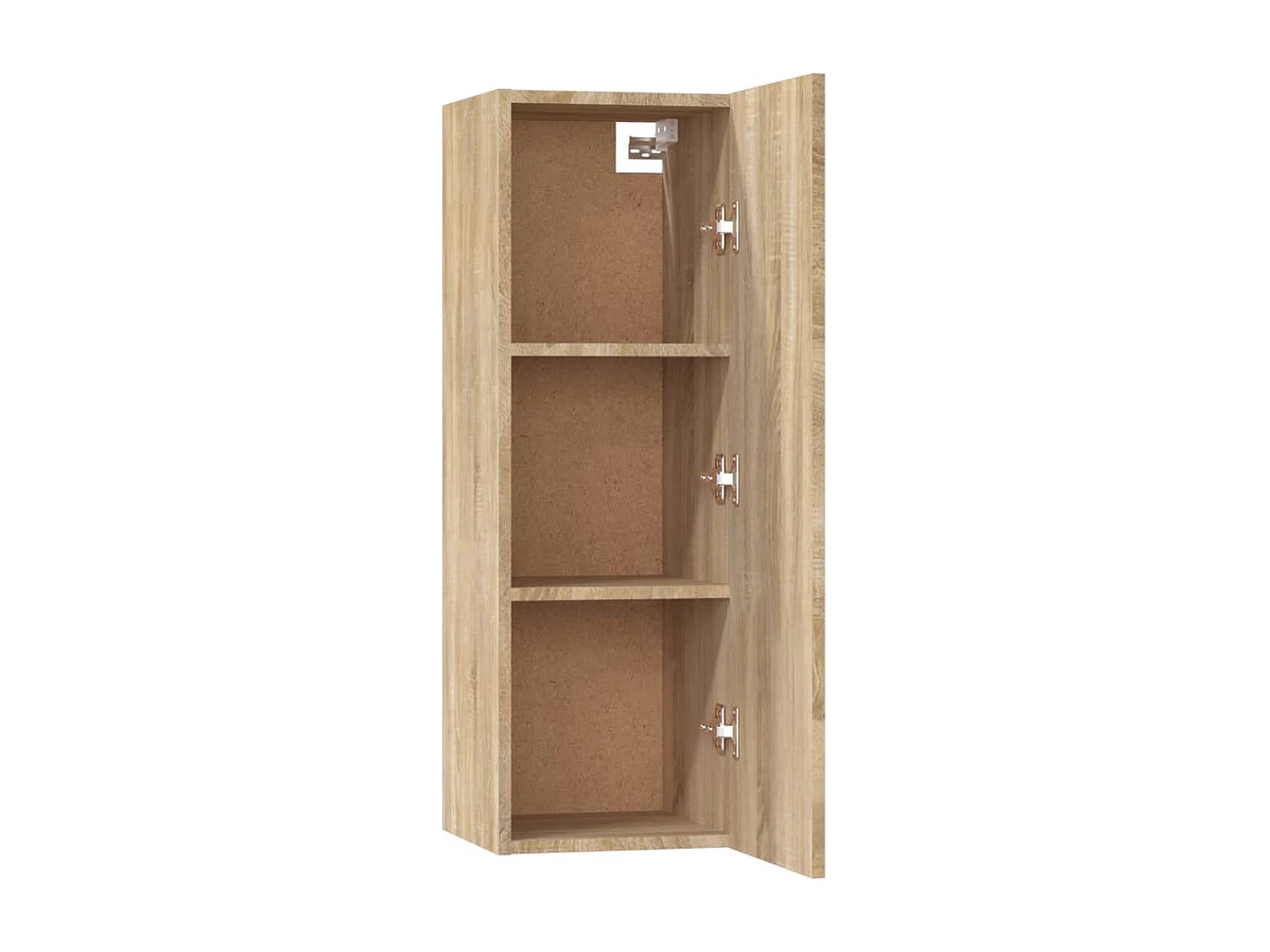 Garden Furniture -  5-delige Tv-meubelset bewerkt hout sonoma eikenkleurig