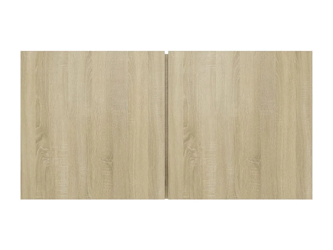 Elwin  Ensemble de meubles TV 4 pcs Chêne sonoma Bois d'ingénierie