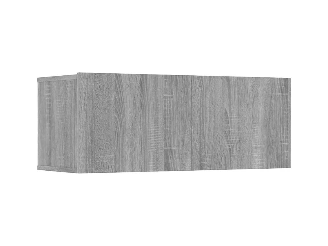 Azra  Ensemble de meubles TV 6 pcs Sonoma gris Bois d'ingénierie