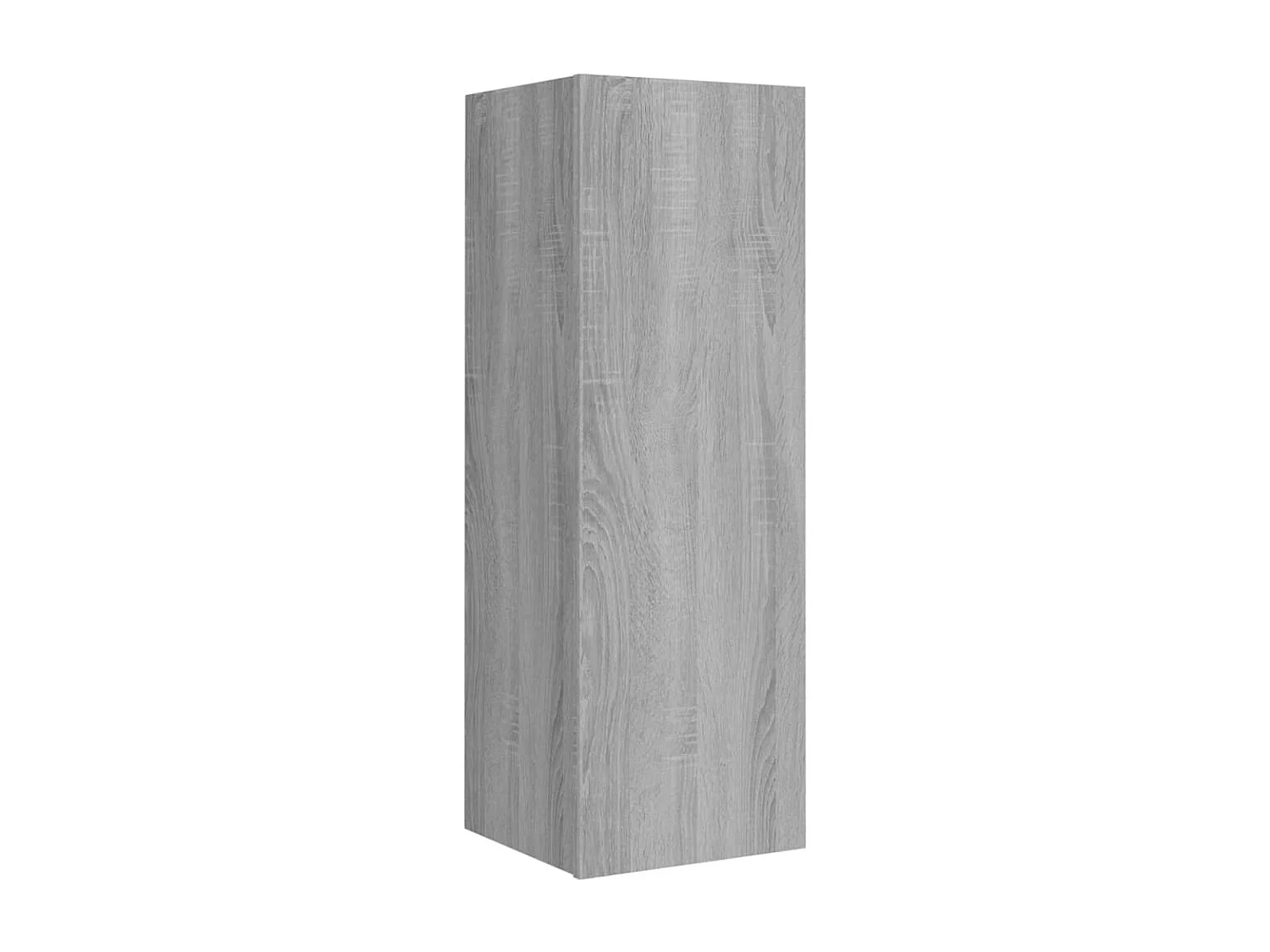 Pontarlier  5-delige Tv-meubelset bewerkt hout grijs sonoma eikenkleurig