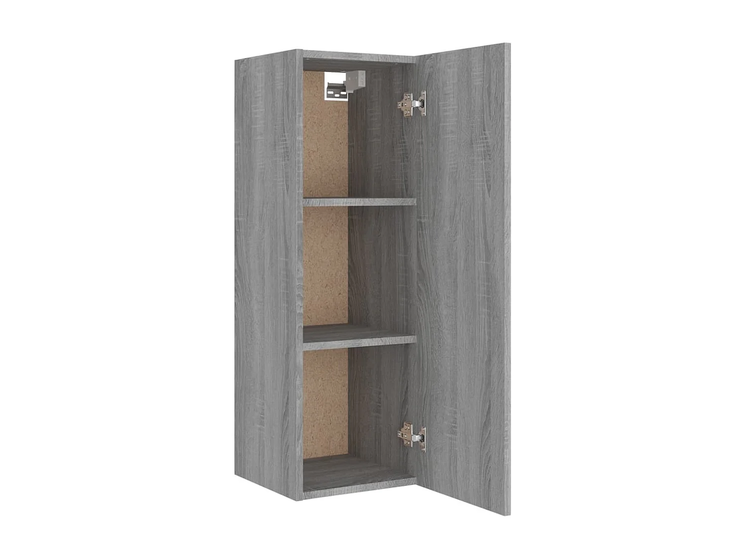 Pontarlier  5-delige Tv-meubelset bewerkt hout grijs sonoma eikenkleurig