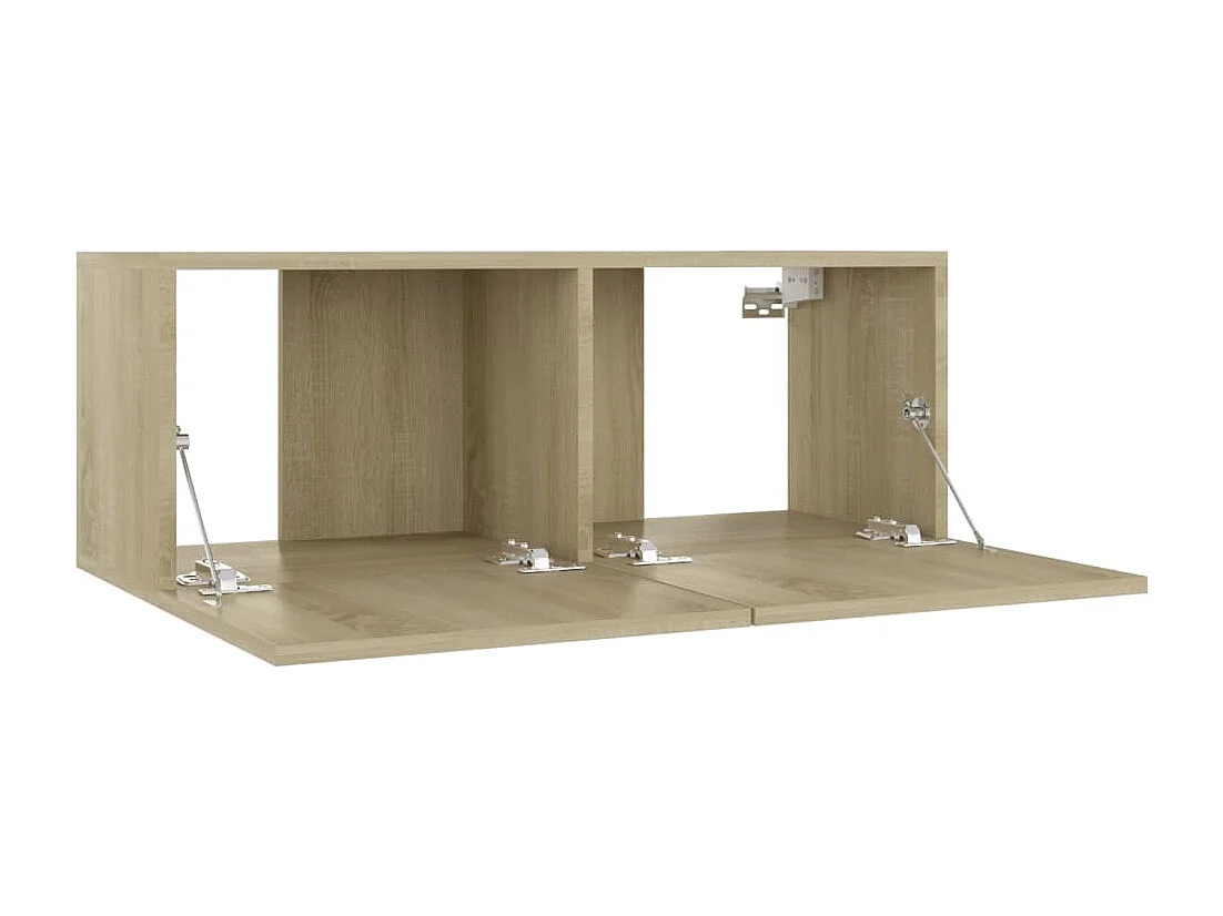 Daingean  Ensemble de meubles TV 3 pcs Chêne sonoma Bois d'ingénierie