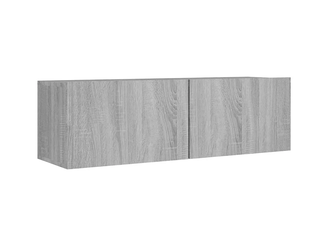 Clondalkin  Ensemble de meubles TV 8 pcs Sonoma gris Bois d'ingénierie