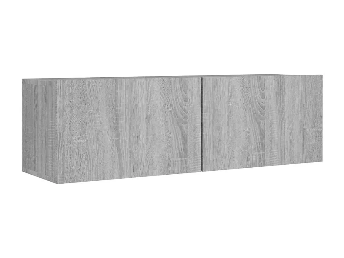 Clondalkin  Ensemble de meubles TV 8 pcs Sonoma gris Bois d'ingénierie