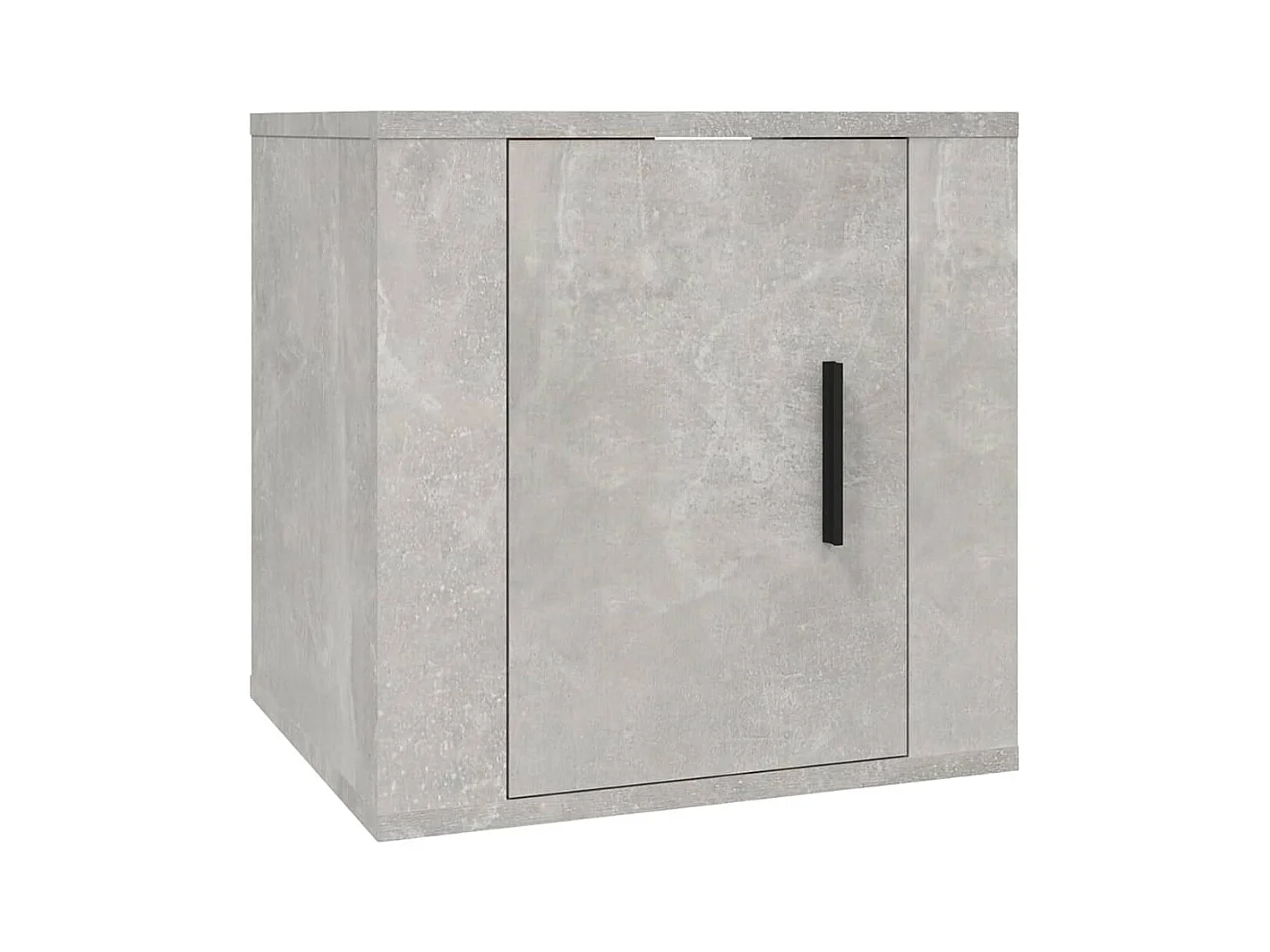 Xarim  Ensemble de meubles TV 7 pcs Gris béton Bois d'ingénierie