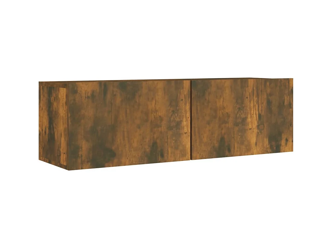 Clondalkin  Ensemble de meubles TV 8 pcs Chêne fumé Bois d'ingénierie