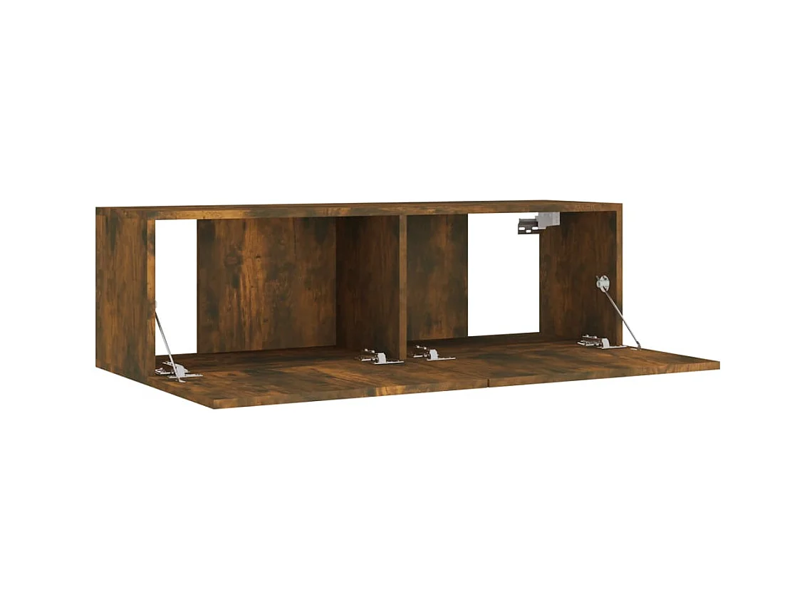 Clondalkin  Ensemble de meubles TV 8 pcs Chêne fumé Bois d'ingénierie