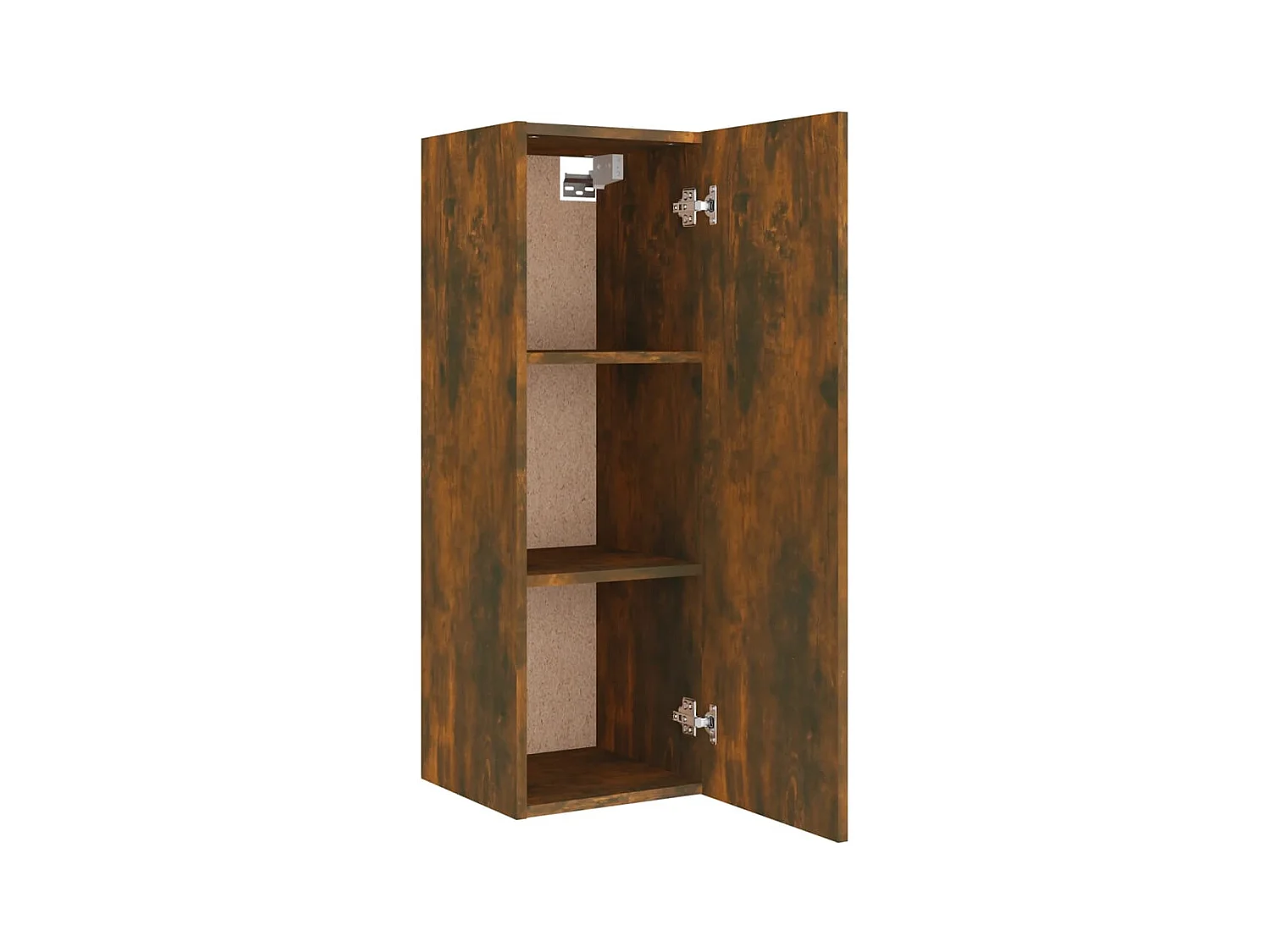 Cloverport  Ensemble de meubles TV 4 pcs Chêne fumé Bois d'ingénierie